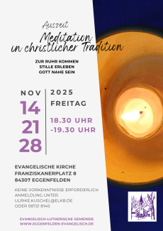 Teelicht in Tonschale