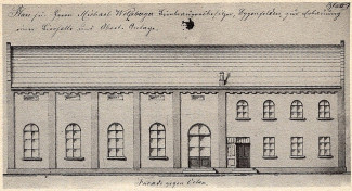 Plan des ehemaligen Wolfsberger Kellers